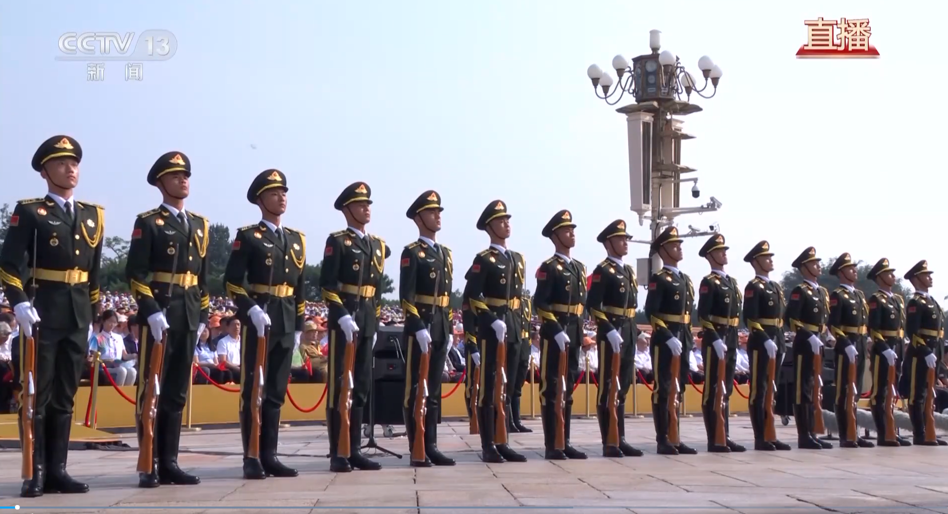 科建公司组织员工集体观看纪念抗战胜利80周年阅兵仪式